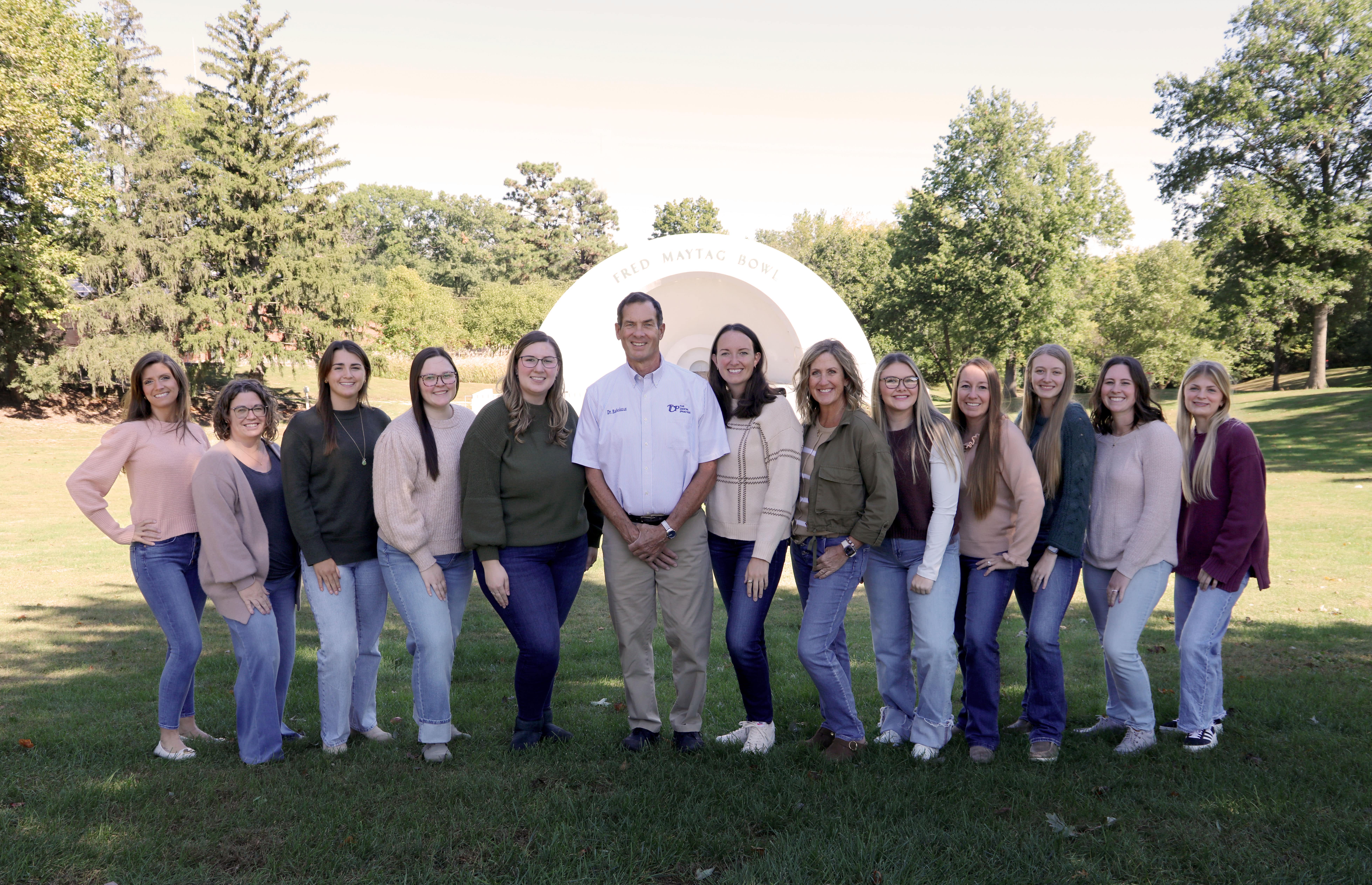 Group shot of The Dental Practice Associates and Employees.